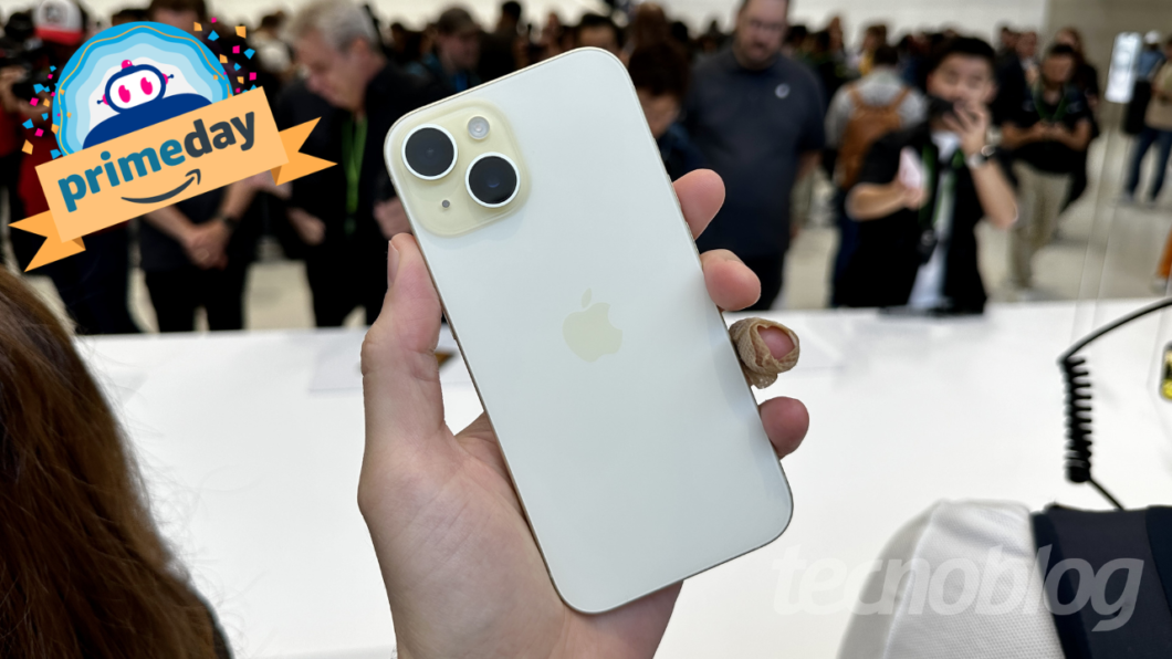 7.7 Prime Day: iPhone 15 (256 GB) alcança menor preço em meses