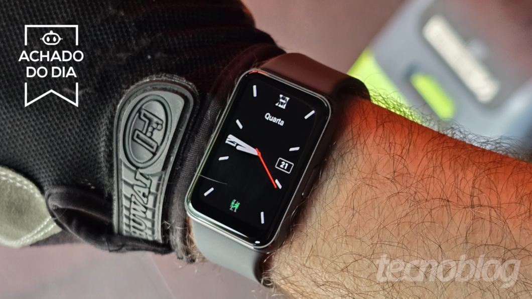 Galaxy Fit 3 fica mais baratinho com cupom disponível no Magazine Luiza