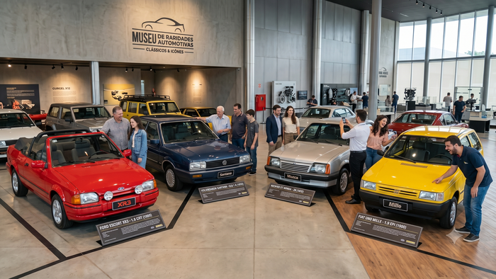 Esses carros já foram populares, mas hoje são raridades