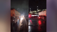 PM analisa câmeras de policiais em confronto com caminhoneiros em greve