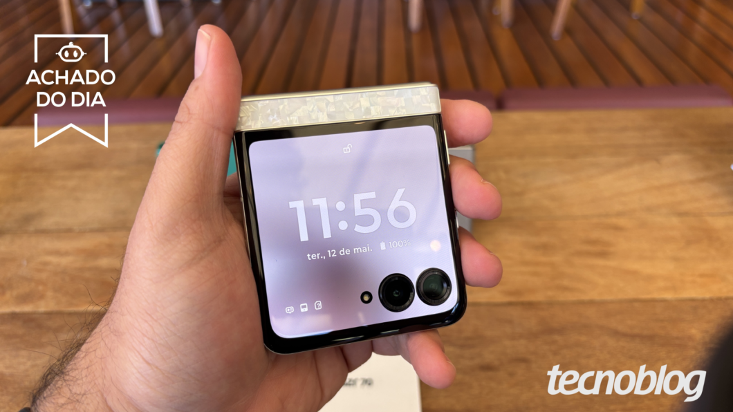 Motorola Razr 70 (256 GB) cai R$ 1.200 com cupom exclusivo no Mercado Livre