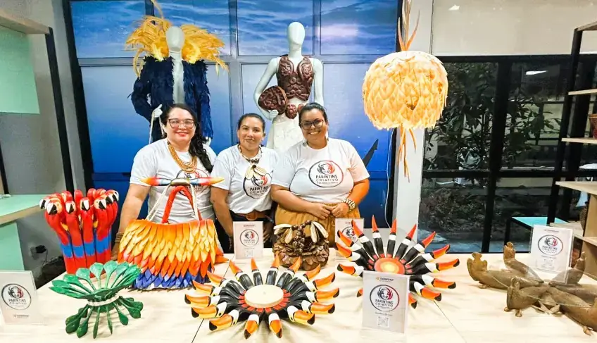 Parintins leva economia criativa e circular ao principal centro de referência do artesanato brasileiro