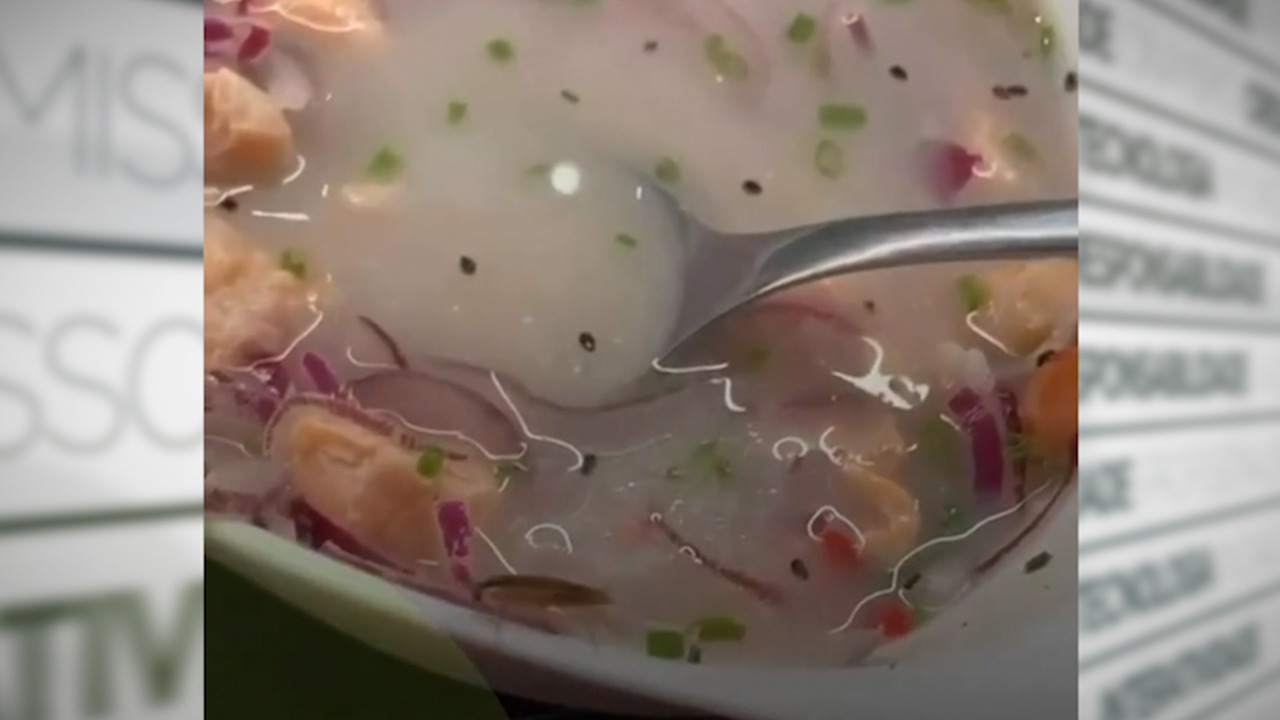 Barata é flagrada passeando entre sushis em supermercado de Belém